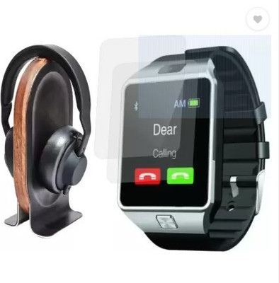 Varsha Edge To Edge Tempered Glass for Dz09 Smartwatch [Screen Guard Only] _0.022 - Copy (2)(Pack of 2)