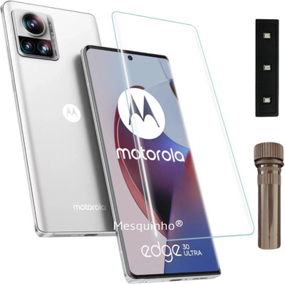 Mesquinho Edge To Edge Tempered Glass for Motorola Edge 30 Ultra, Moto Edge 30 Ultra(Pack of 1)