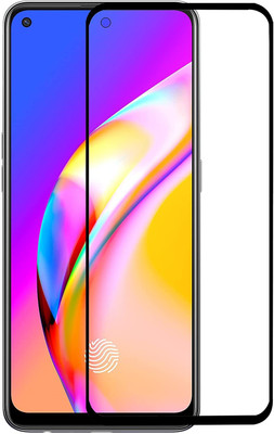 O2MG Edge To Edge Tempered Glass for OPPO F19 Pro(Pack of 1)