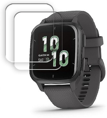ARBAN Edge To Edge Tempered Glass for Garmin Venu Sq 2 1.3 inch SMARTWATCH SCREEN GUARD(Pack of 2)