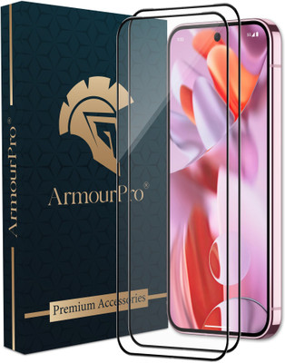 ArmourPro Edge To Edge Tempered Glass for Google Pixel 9 Pro XL 5G, Google Pixel 9 Pro XL, Pixel 9 Pro XL 5G(Pack of 2)