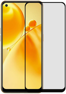 O2MG Edge To Edge Tempered Glass for OPPO F19s(Pack of 1)