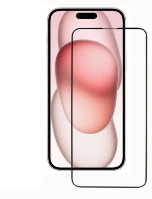 Bodoma Edge To Edge Tempered Glass for Apple iPhone 15 Plus(Pack of 1)