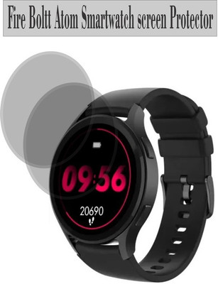 VPrime Edge To Edge Tempered Glass for Fire Boltt Atom Smartwatch(Pack of 2)