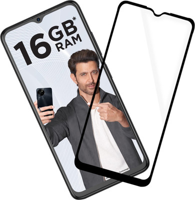 Flipkart SmartBuy Edge To Edge Tempered Glass for itel S23(Pack of 1)