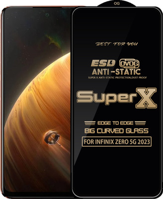 Qyist Edge To Edge Tempered Glass for INFINIX ZERO 5G 2023(Pack of 1)