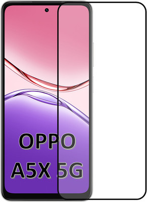 NEXZONE Edge To Edge Tempered Glass for OPPO A5x 5G(Pack of 1)