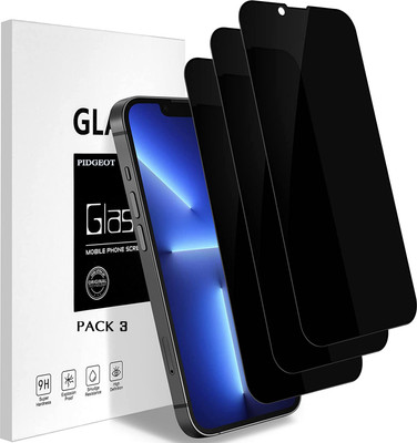 Pidgeot Edge To Edge Tempered Glass for Apple iPhone 14 PLUS (6.7) Inch(Pack of 3)