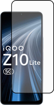 SRT Edge To Edge Tempered Glass for iQoo Z10 Lite 5G(Pack of 1)