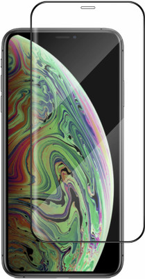 KLAH Edge To Edge Tempered Glass for Apple iPhone XS Max(Pack of 1)