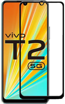 AB PRIME Edge To Edge Tempered Glass for vivo T2, vivo T2 5G(Pack of 1)