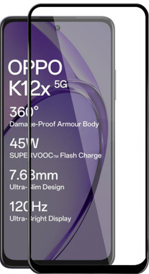 Flipkart SmartBuy Edge To Edge Tempered Glass for OPPO K12x 5G(Pack of 1)