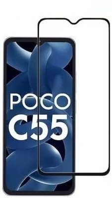 O2MG Edge To Edge Tempered Glass for realme C63(Pack of 1)