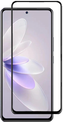 AB PRIME Edge To Edge Tempered Glass for vivo v27e, vivo v27e 5G, VIVO v27e 5G(Pack of 1)