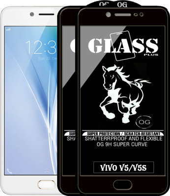 PFOAM Edge To Edge Tempered Glass for VIVO V5S(Pack of 2)