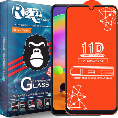 Roxel Edge To Edge Tempered Glass for Samsung Galaxy A31(Pack of 1)