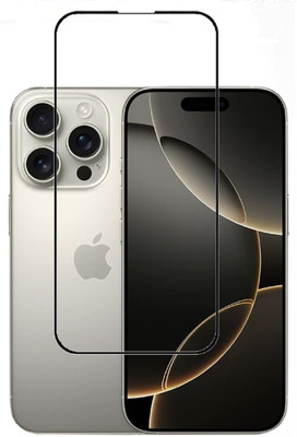 Flipkart SmartBuy Edge To Edge Tempered Glass for Apple iPhone 16 Pro Max, iPhone 16 Pro Max(Pack of 1)
