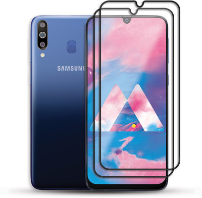 PROACCS Edge To Edge Tempered Glass for SAMSUNG GALAXY M30(Pack of 2)