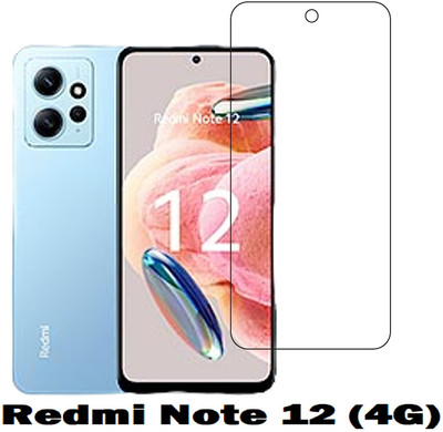 LIKEDESIGN Edge To Edge Tempered Glass for Redmi Note 12, Redmi Note 12 4G(Pack of 1)