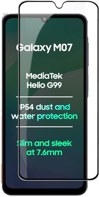 Bodoma Edge To Edge Tempered Glass for Samsung Galaxy M07 4G(Pack of 1)