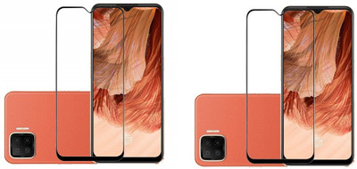 NIMMIKA ENTERPRISES Edge To Edge Tempered Glass for Oppo F17(Edge-to-Edge Coverage | 9H Hardness Protection | High-Definition Clarity | Bubble-Free Installation | Shatter-Resistant Technology | Oleophobic Coating | Case-Friendly Design)(Pack of 2)