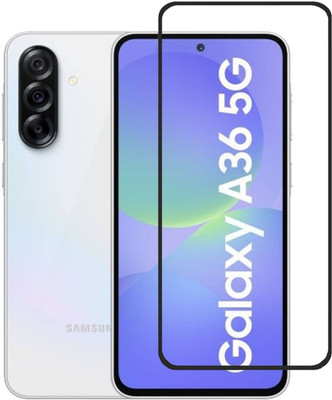 DSCASE Edge To Edge Tempered Glass for SAMSUNG Galaxy A36 5G, SAMSUNG Galaxy A36(Pack of 1)