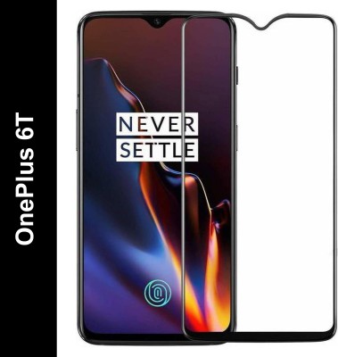 COSHIBA Edge To Edge Tempered Glass for OnePlus 6T(Pack of 1)