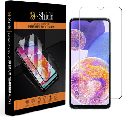 MS-Shield Edge To Edge Tempered Glass for Samsung Galaxy A23(Pack of 1)