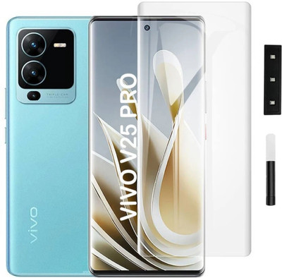 arrise Edge To Edge Tempered Glass for Vivo v25 pro(Pack of 1)