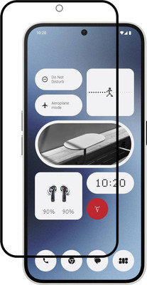Flipkart SmartBuy Edge To Edge Tempered Glass for Nothing Phone (2a) 5G, Nothing Phone 2a 5G, Nothing Phone (2a) Plus, Nothing Phone 2a Plus(Pack of 1)
