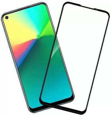 O2MG Edge To Edge Tempered Glass for OPPO Reno 8 5G(Pack of 1)