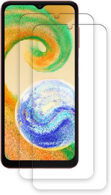 ARBAN Edge To Edge Tempered Glass for Samsung Galaxy A04s TEMPERED GUARD FRONTP2(Pack of 2)
