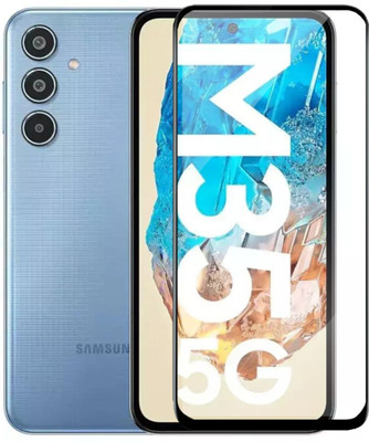 Fablue Edge To Edge Tempered Glass for Samsung Galaxy M35 5G(Pack of 1)