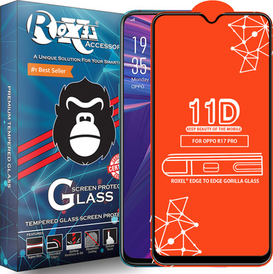 Roxel Edge To Edge Tempered Glass for Oppo R17 Pro(Pack of 1)