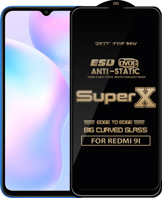 Qyist Edge To Edge Tempered Glass for REDMI 9I(Pack of 1)