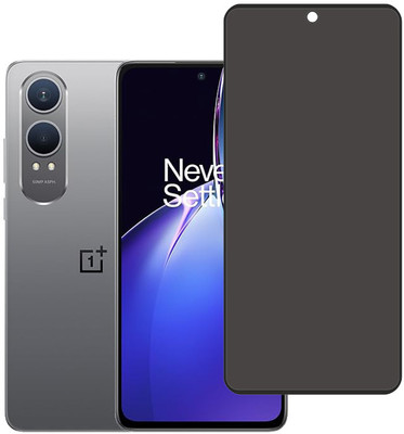 KARTRAY Edge To Edge Tempered Glass for OnePlus Nord CE 4 Lite 5G, Privacy Glass(Pack of 1)
