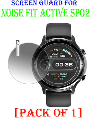 HIDEOUS Edge To Edge Tempered Glass for Noise Fit Active SpO2(Pack of 1)