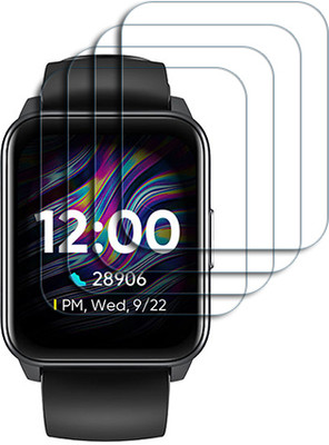 ARBAN Edge To Edge Tempered Glass for DIZO Watch 1.4 INCH SMARTWATCH SCREEN GUARD(Pack of 4)
