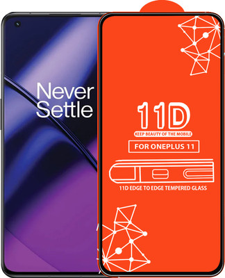 Roxel Edge To Edge Tempered Glass for Oneplus 11(Pack of 1)