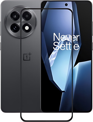 ALONZO Edge To Edge Tempered Glass for OnePlus 13R 5G(Pack of 1)