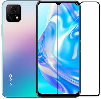 Expromium Edge To Edge Tempered Glass for Vivo Y31s(Pack of 1)