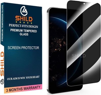 shild Edge To Edge Tempered Glass for Samsung Galaxy S22 5G, Privacy Tempered Glass for Samsung Galaxy S22 5G(Pack of 1)
