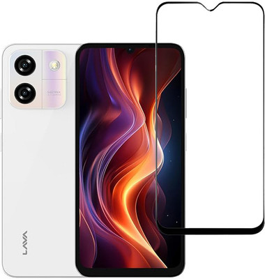 KARTRAY Edge To Edge Tempered Glass for LAVA Yuva Star(Pack of 1)
