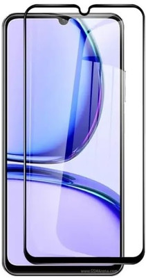 COVER CAPITAL Edge To Edge Tempered Glass for Itel A50C(Pack of 1)