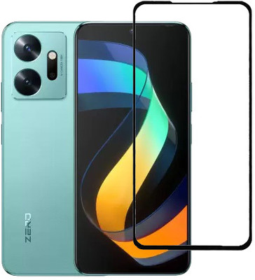 ECMERED Edge To Edge Tempered Glass for Infinix Zero 20(Pack of 1)