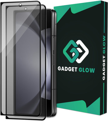 Gadget Glow Edge To Edge Tempered Glass for Samsung Galaxy Z Fold 5 5G, Samsung Z Fold5, Matte Finish Glass(Pack of 2)