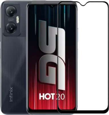Hyper Edge To Edge Tempered Glass for Infinix HOT 20 5G, Infinix HOT 20, infinix HOT 20 5G(Pack of 1)