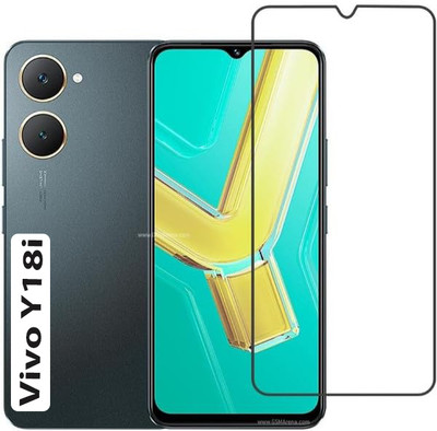 iCopertina Edge To Edge Tempered Glass for Vivo Y18i(Pack of 1)