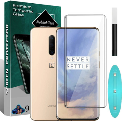 Kadwanniya Edge To Edge Tempered Glass for Oneplus 7 Pro(Pack of 1)