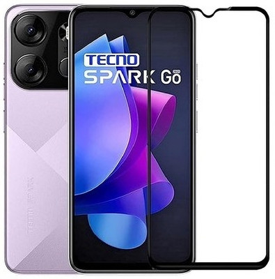 ChutPutMart Edge To Edge Tempered Glass for Premium Protector Full HD Tecno Pop 7 Pro(Pack of 1)